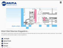 Tablet Screenshot of primaambalaj.com